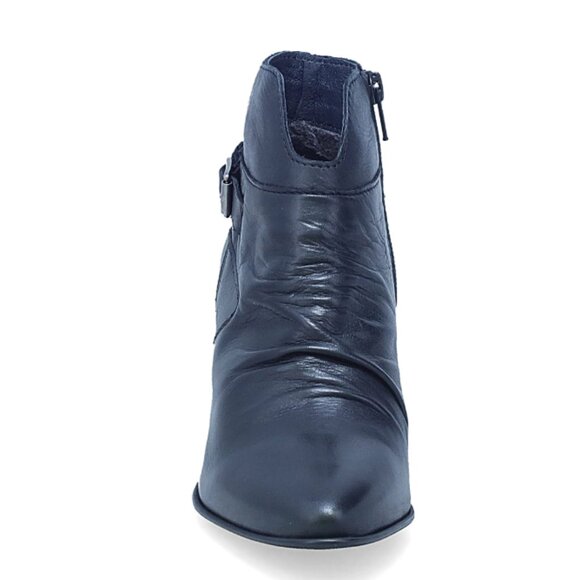 NEW MIZ MOOZ Made In Portugal Leather Joella Booties in black for women 825 6m3 - Picture 5 of 10